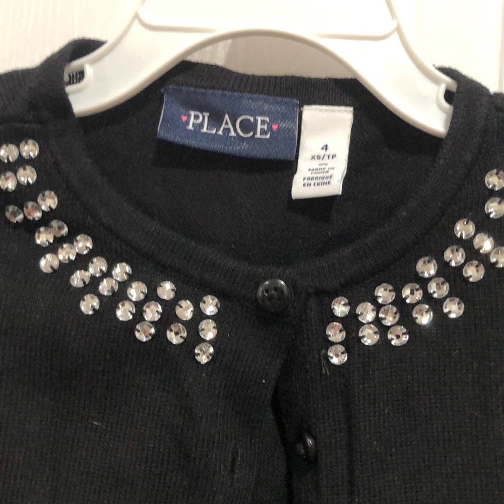Like New Rhinestone Sweater - Picture 2 of 2